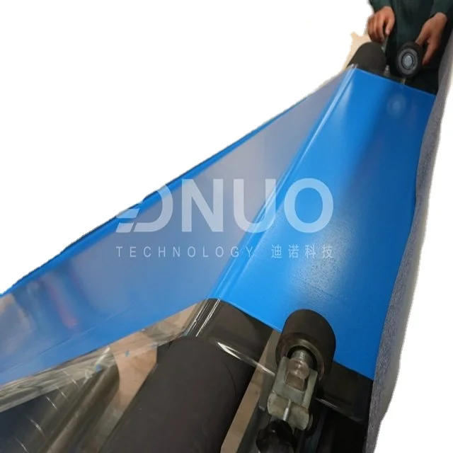DNUO multifunctional grp fiberglass different colors and corrugated flat gel coat sheets panels making machine