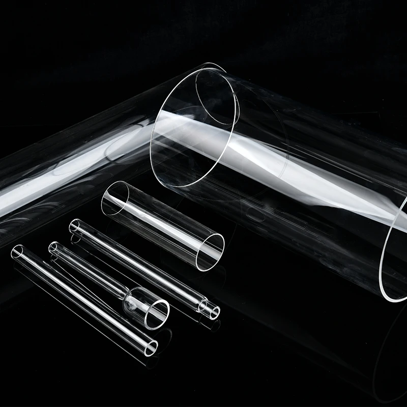 Стеклянная трубка из боросиликатного стекла 3,3, стеклянная трубка большого диаметра, трубка из боросиликатного стекла