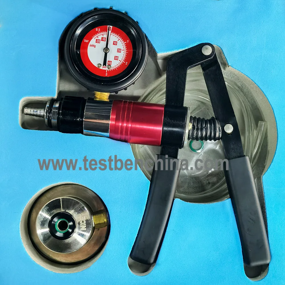 Common Rail Diesel Injector Valve Tightness Test Tools Pressure Control Valve Assembly Sealing Test Tool
