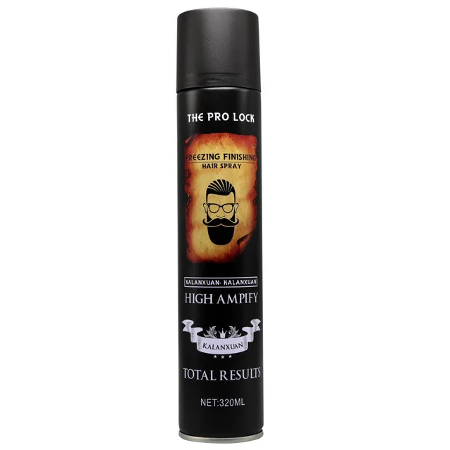420ml Professional Strong Hold Aerosol Hair Spray for Men Support OEM/ODM