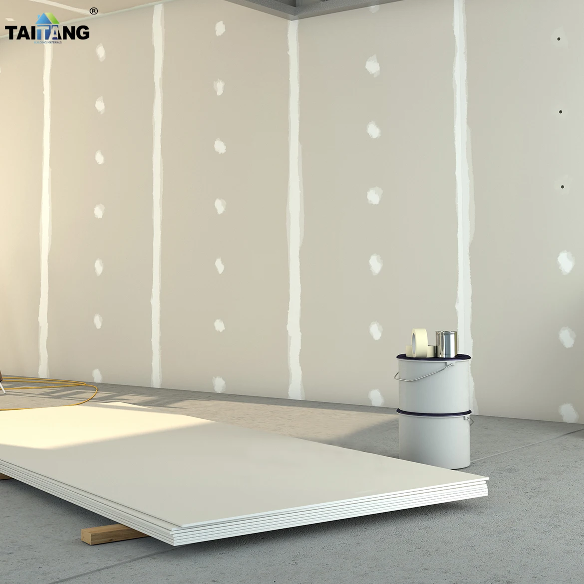 Planchas De Yeso 4x8x1/2 Современная огнеупорная гипсокартон 15 мм