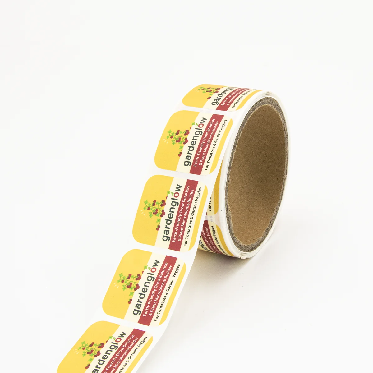 Low MOQ Custom Printed Self-Adhesive Round Stickers Skin Care Product Hologram Packaging Labels