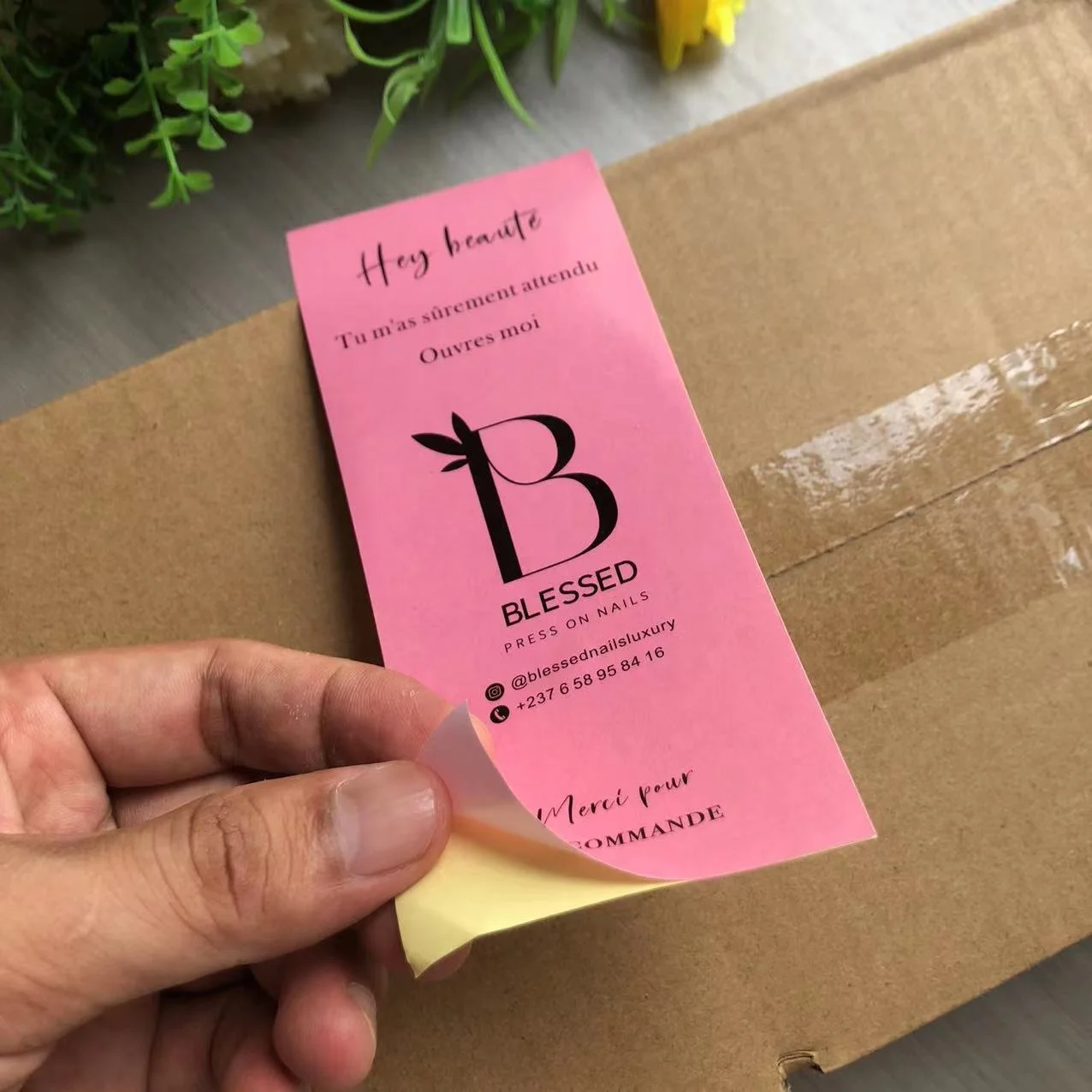 Индивидуальная самоклеящаяся упаковочная этикетка благодарственные наклейки для упаковочной упаковки