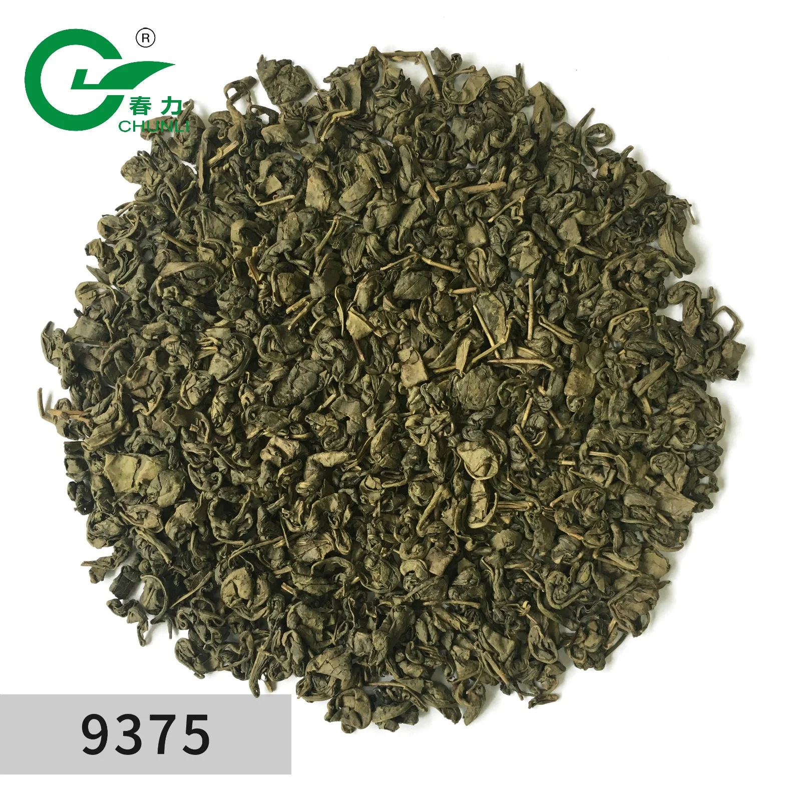 Оптовая продажа с завода, лучший аромат и вкус, экспорт китайского чайного порошка 9374/9375, хороший весенний зеленый чай