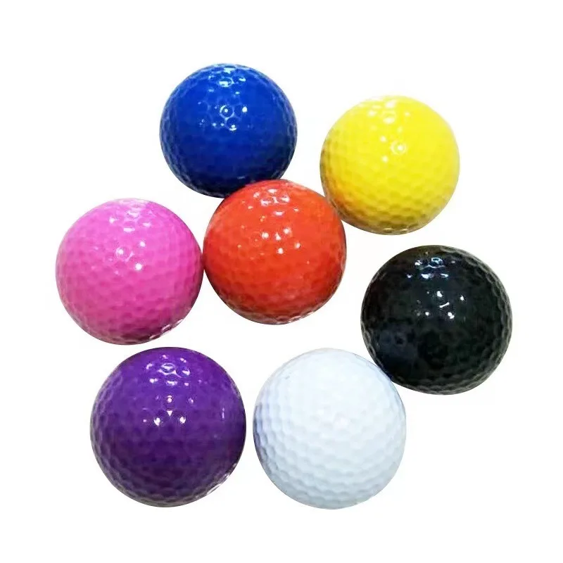 High Quality Double-Layer Golf Balls and Putter White Color Two-Piece Ball for Indoor Practice Special Gift from Manufacturer