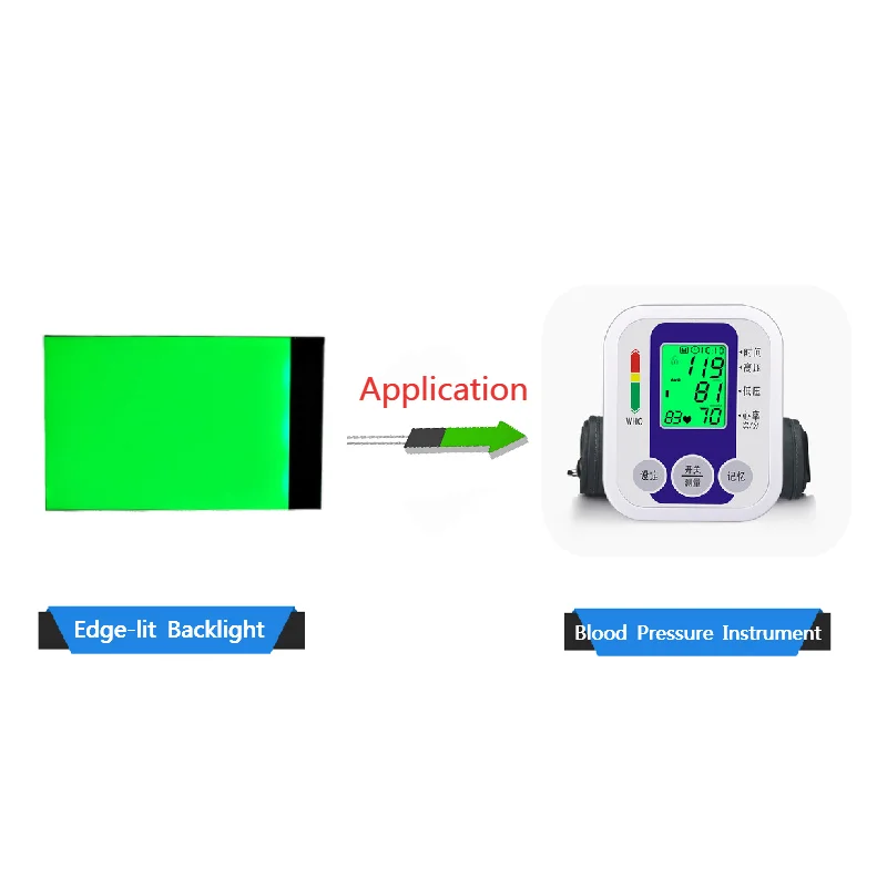 Special-shaped led backlight kit device lcd customization color and size led backlight module manufacturers