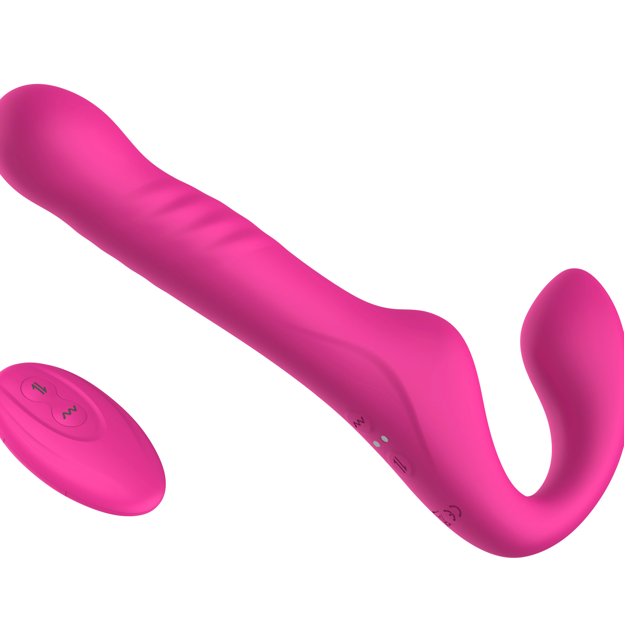 Hot Selling Sex Rose, Strap On Thrusting Dildo Enlarge Men Pump Penis,Sex Toy For Couples