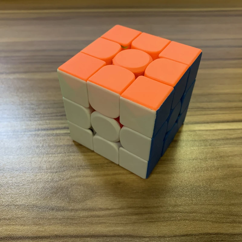 5.6CM Speed Cube 3x3x3 Stickerless Turning Speedly Smoothly Magic Cubes Puzzle Game Brain Toy for Kids and Adult