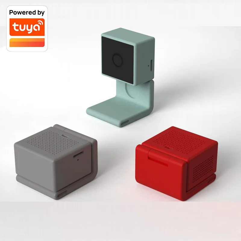 Tuya 2022 New Private Design Smart Home Indoor Security Sound Detection WIFI Camera Baby Monitor