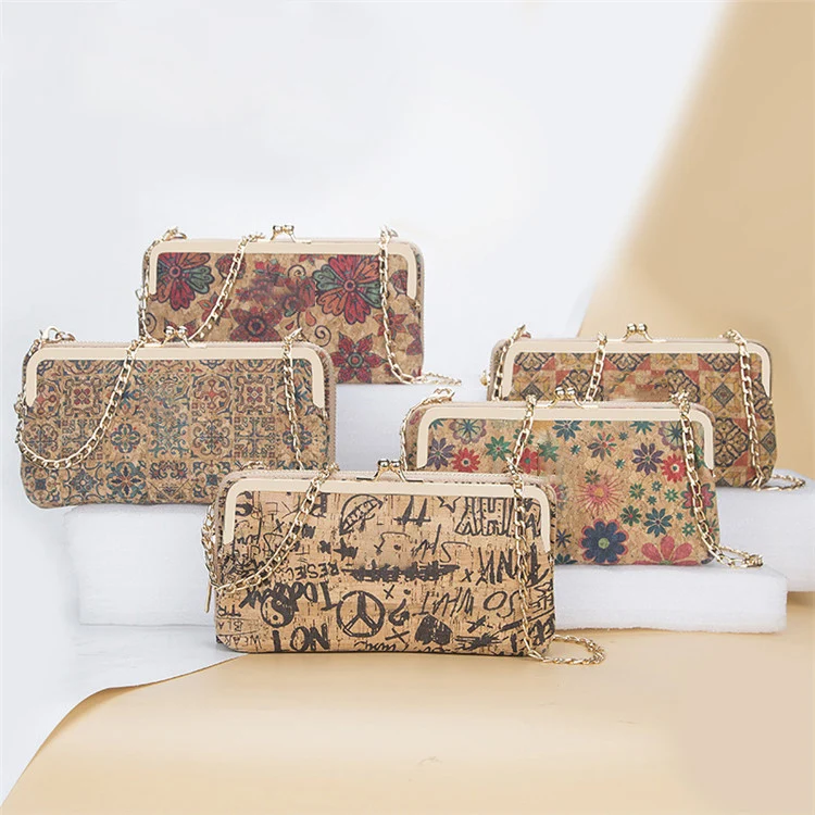 AZB114 2021 Ready to Ship Fashion Beauty printed Women Phone Purse Shoulder Bag Ladies PU Leather Small Crossbody Bag Handbags