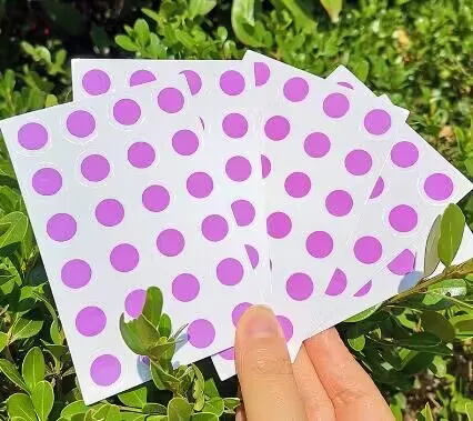 Custom Patterned UV Stickers Summer Sun Protection Test Cosmetics Sun protection Test