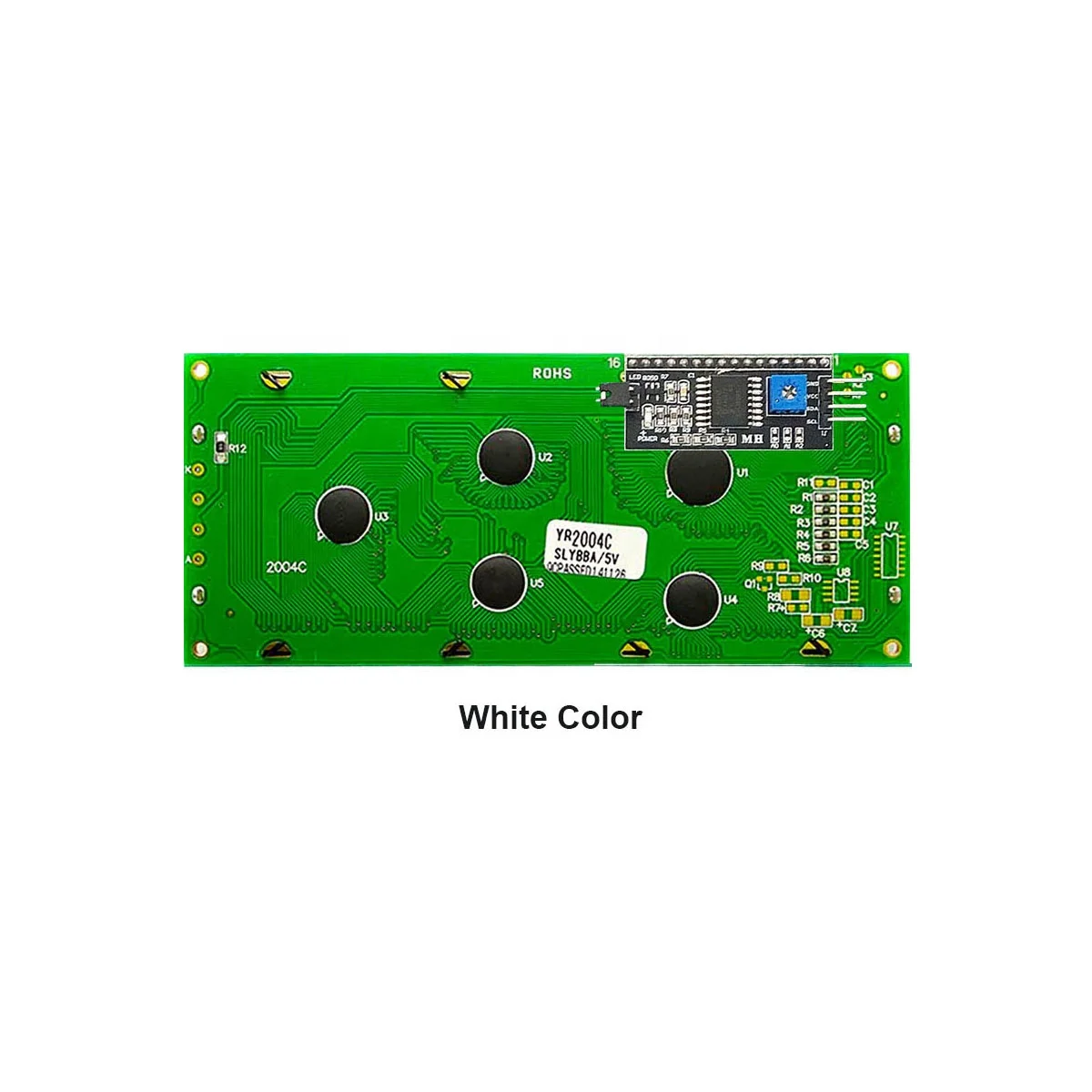 
204 2004 20X4 Larger Size Serial I2C IIC FSTN STN Blue Yellow Green White Character LCD Module Display Screen Panel LCM 