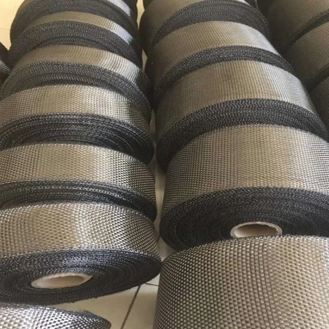 High Modulus High Strength Carbon Braid Tape
