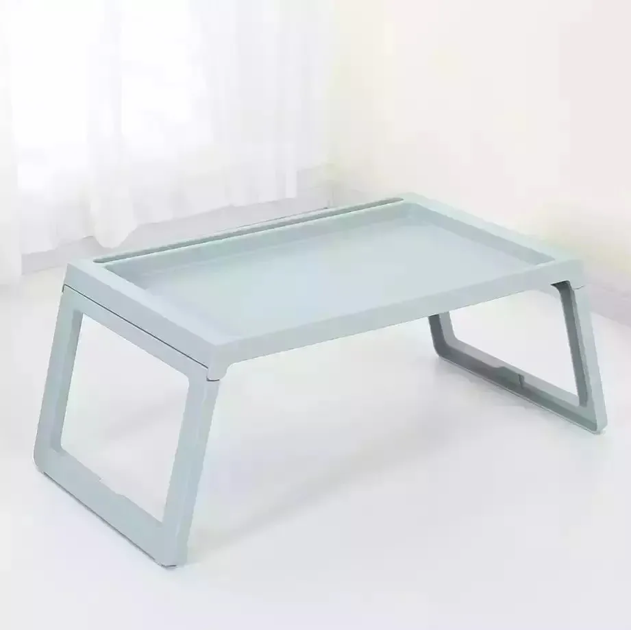 Wholesale Household Large Plastic Bed Tray with Folding Legs