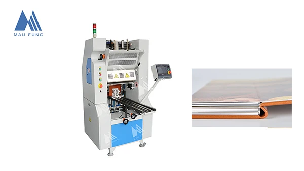 Book Binding Machine/Photo Book Lay Flat Binder With Cold Glue MF-PF500 For Children Book With High Quality