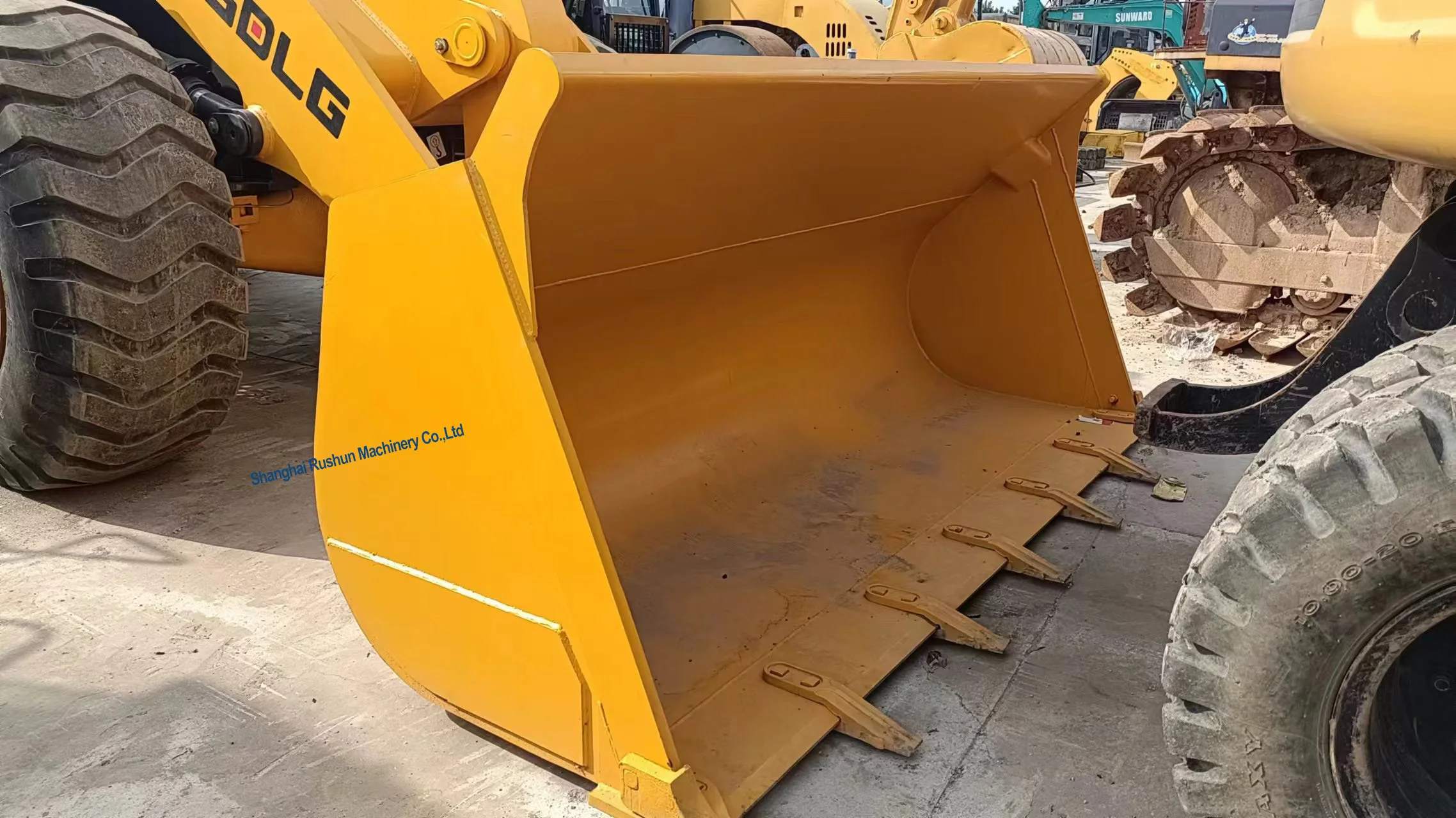 Original High Quality Construction Industry Machine Multi Function SDLG L956F 956 5ton Used Wheel Loader