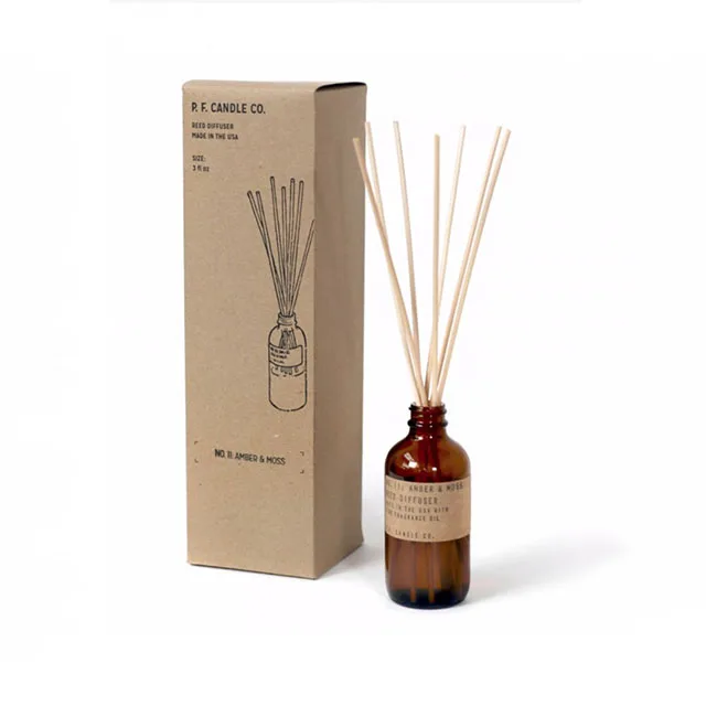 Customized printing with window reed diffuser storage paper box