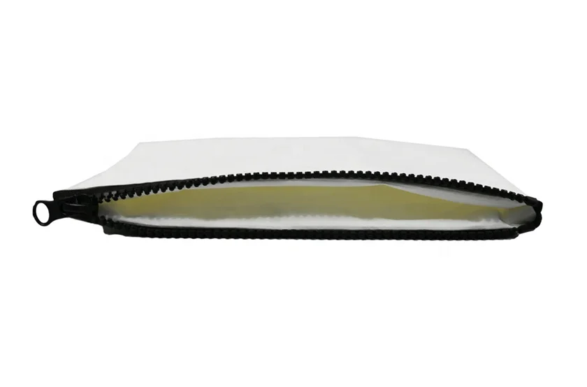 Premium waterproof untearable double-layer dupont paper cosmetic zipper bag tyvek makeup pouch