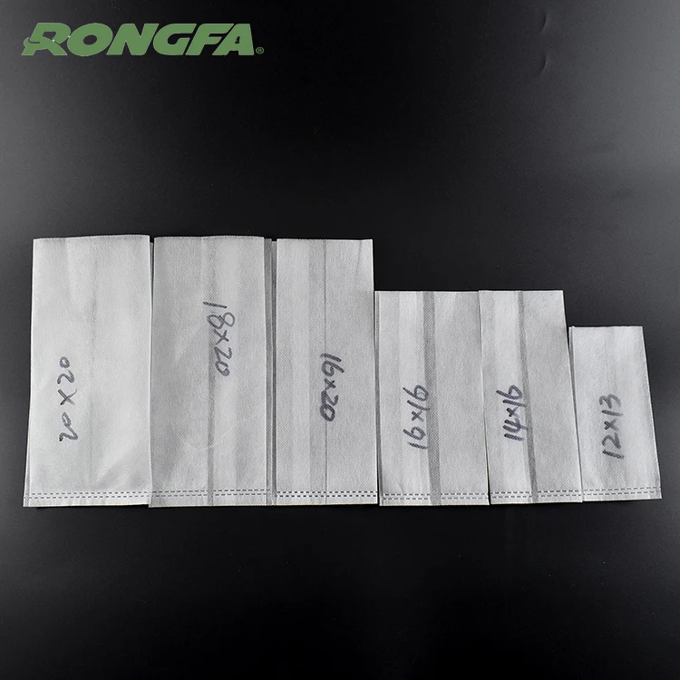 18x20cm Biodegradable breathable thicken felt  Non-Woven Nursery Plant Grow Bags  plant nursery bag