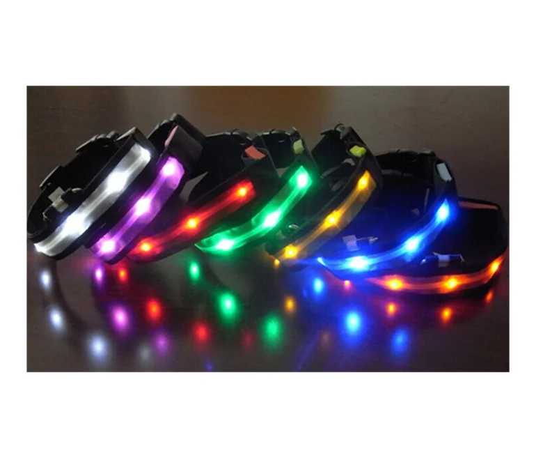 Pet accessories wholesale china in cheap pet products with Led pet collar