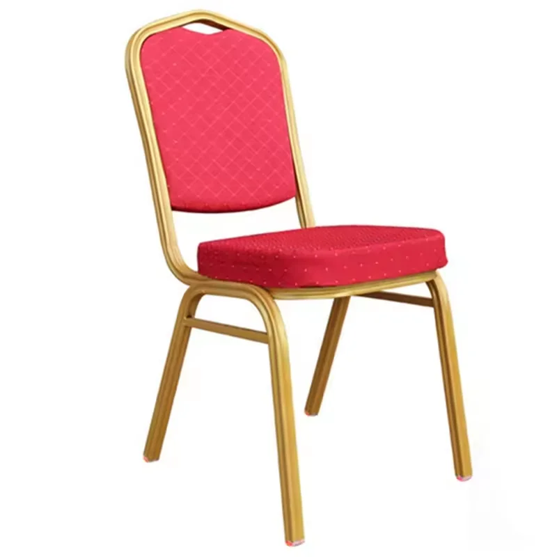 Hotel banquet wedding conference training VIP crown chair red soft pack ence chair wholesale customizable