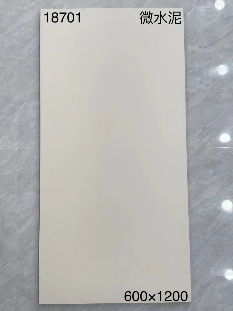 Modern Rustic 60x120 Pure Black Ceramic Flooring Tile Antibacterial and Wear-Resistant for Hotel & Room Use