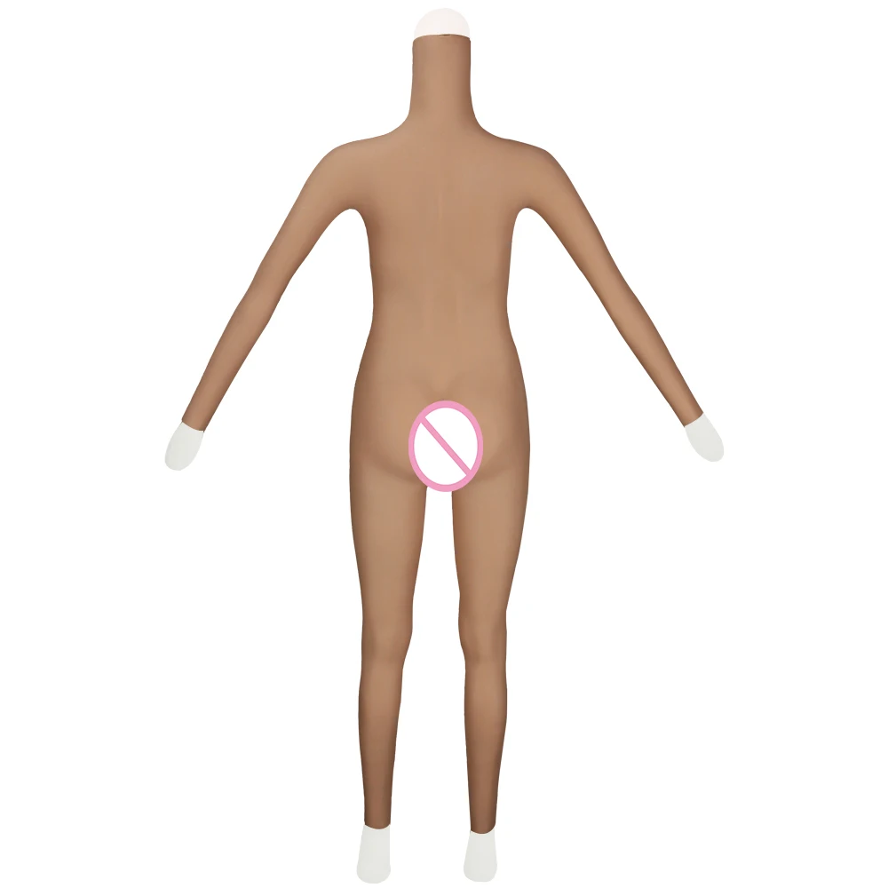 Tgirl No Oil Vent Silicone Breast Plate Forms Fullbody Suit Crossdresser C Cup Pants