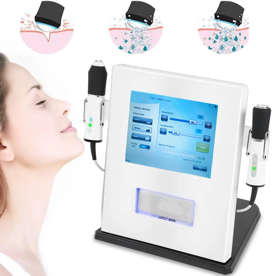 Factory Price 3 In 1 Ultrasound Oxygenation Jet Facial Lifting Anti-aging Ultrasonic RF CO2 Oxygen Exfoliate Machine