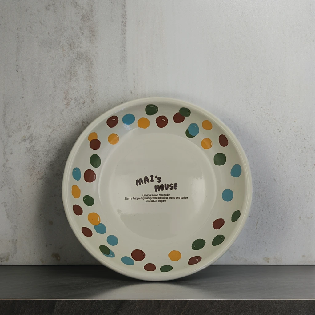 Enamel  Rice Plate Enamel Pasta Plate Of  Dinnerware &Tableware