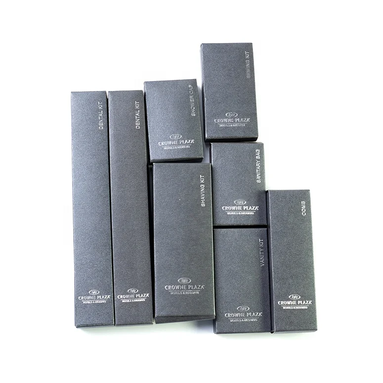 Durable in use hot sale eco friendly disposable products 5 star hotel supplies bathroom amenities set