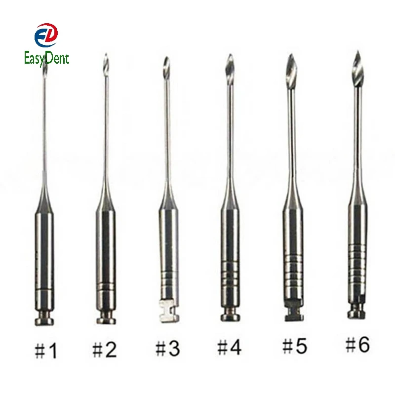 Dentist Material 1Pack(6pcs)Dental Gates Drills 32mm #1-6 Assorted Endodontic Reamers Drill Burs Gates Glidden Endo Files Gate