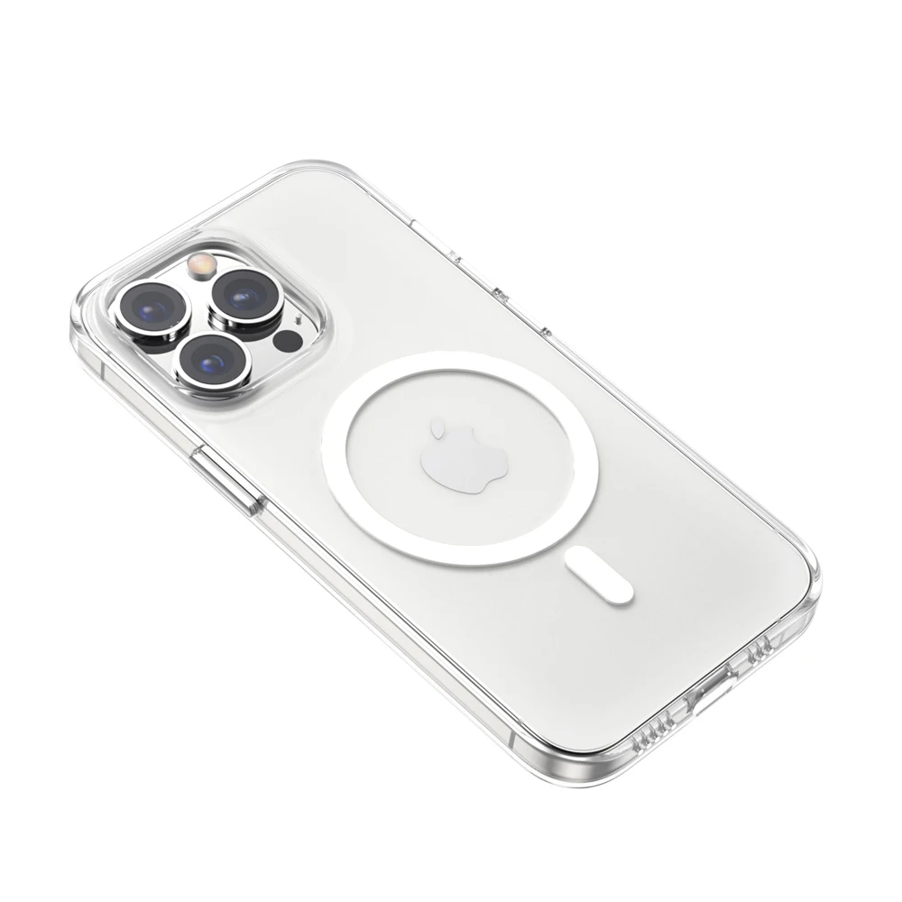 2021 прозрачные чехлы для телефонов Магнитные magsafe чехол iphone
