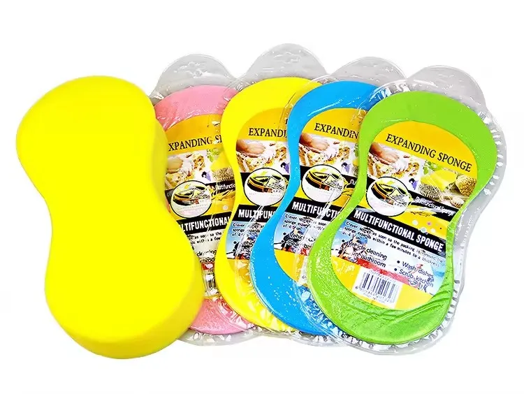 2025 Factory Direct Sales Cleaning Foam Car Grout Sponge with Compressed Household Seaweed Sponge Cleaning Car Wash Sponge