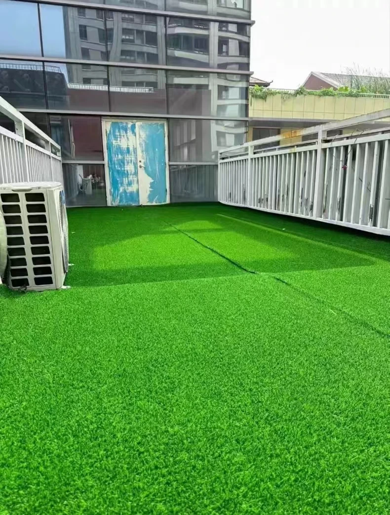 Football field artificial turf project encloses  turf artificial carpet grass simulation lawn