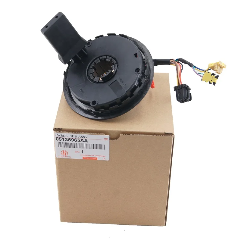 Пружина спирального кабеля для рулевого колеса, замена пружины для Dodge Charger Magnum Chrysler 300 2005-2008 05135965AA