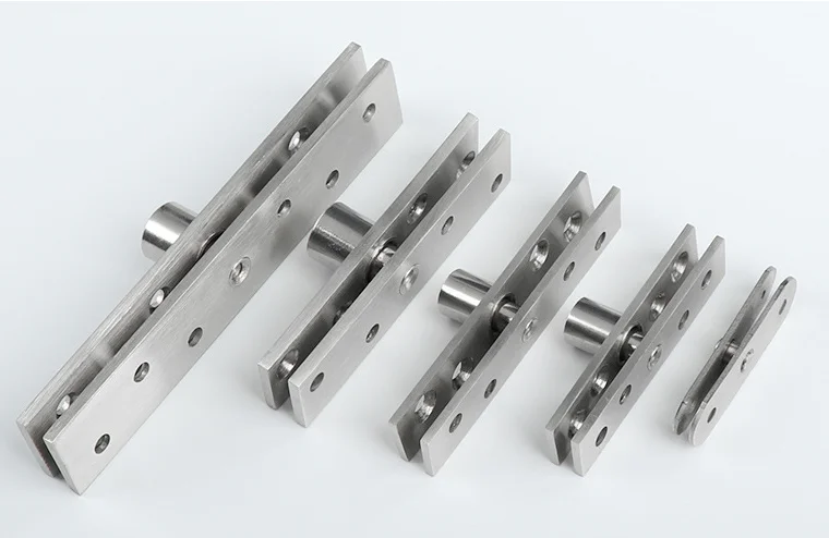 360 degree stainless steel rotary shaft wooden door upper and lower hinges hidden hinge furniture hardware accessories