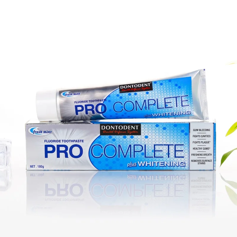 Pro Complete Natural Gel whitening toothpaste