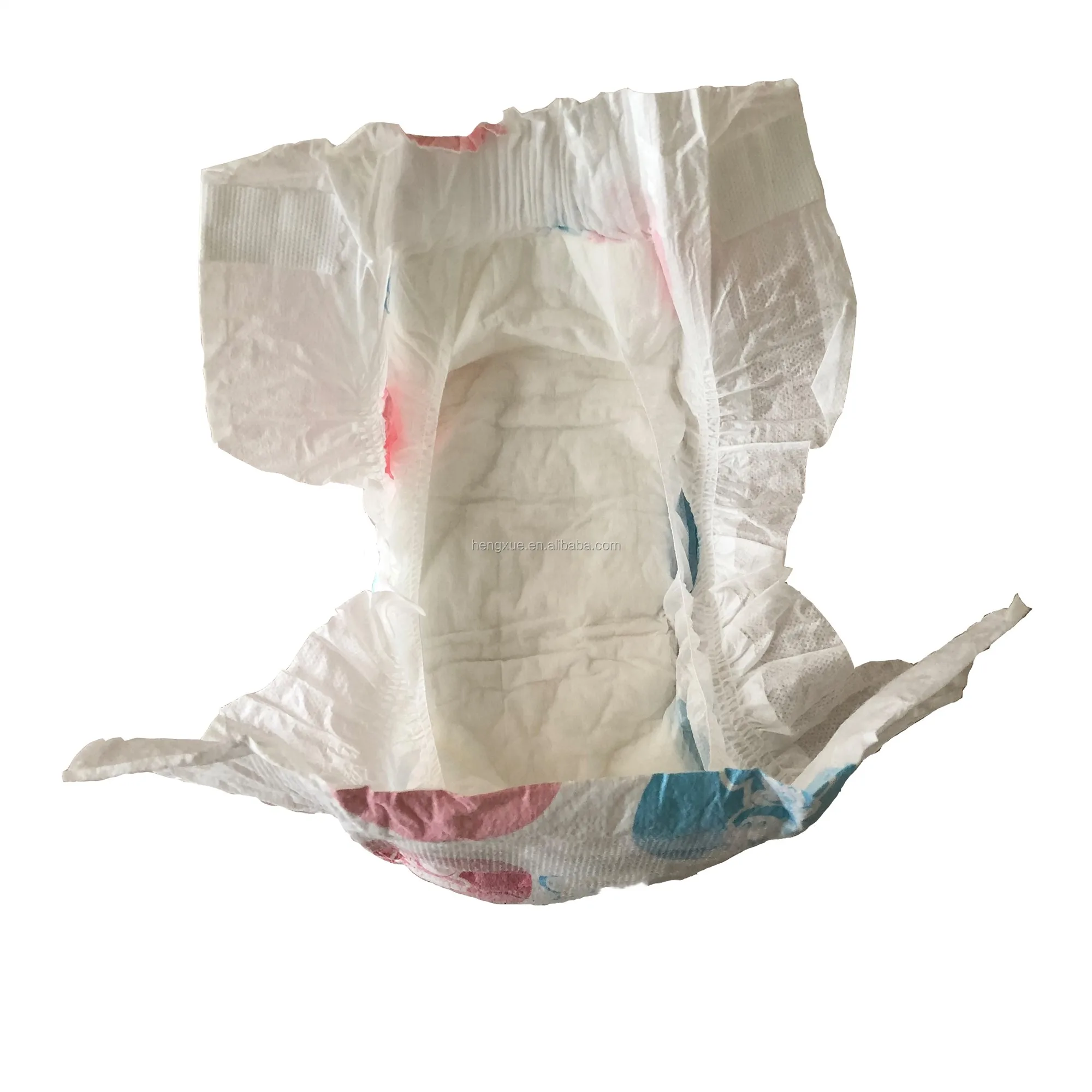 high quality and nice price elastic pampering waistband disposable  baby diaper  making factory in China