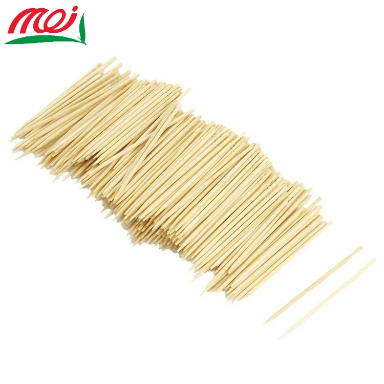Оптовая торговля одноразовый детский спираля охраны окружающей плотные пищевая двух острый нос круглый бамбуковых зубочисток оптом