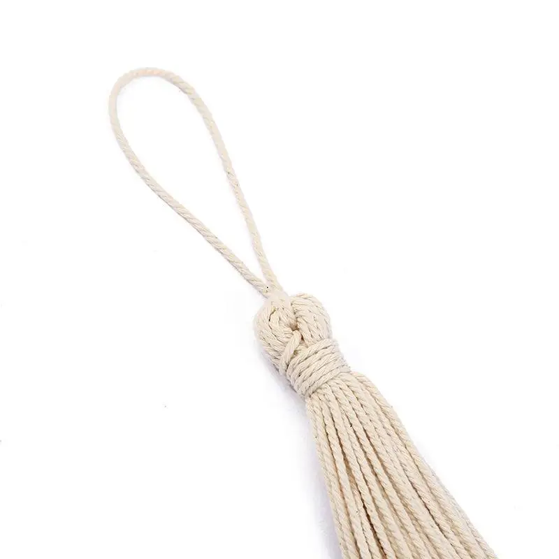 Хорошее качество ручная работа оригинальный цвет хлопковая 100% подвесная кисточка аксессуары для украшения дома с бахромой