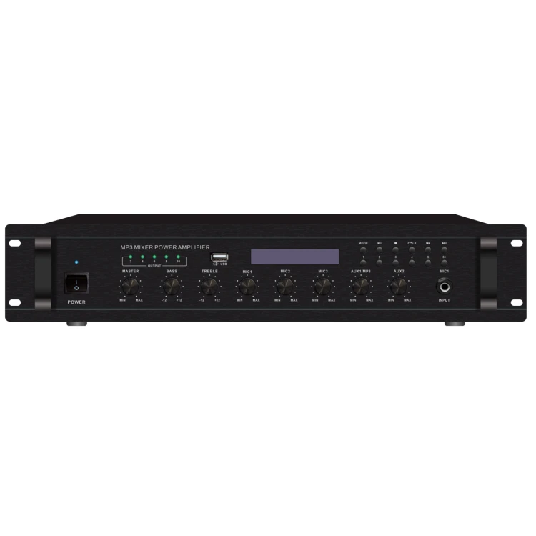 power mixer amplifier and class d amplifier board in amplifierd waterproof speakers