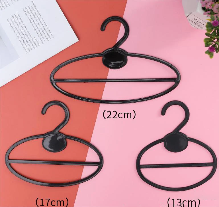 Circle Shape Plastic Scarf Hanger Closet Accessory Scarf Holder Plastic Towel hijab Shawl Ring Display Scarf Hangers