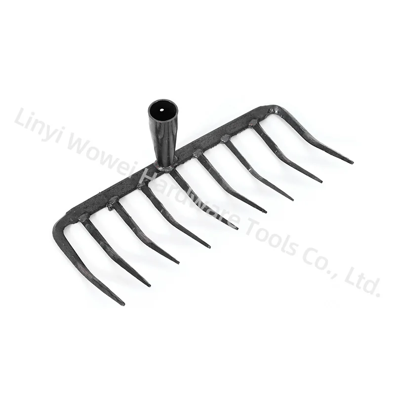 Hot sale High quality Outdoor garden hand tools Hot Multiple specifications garden Iron leaf rake Factory Price