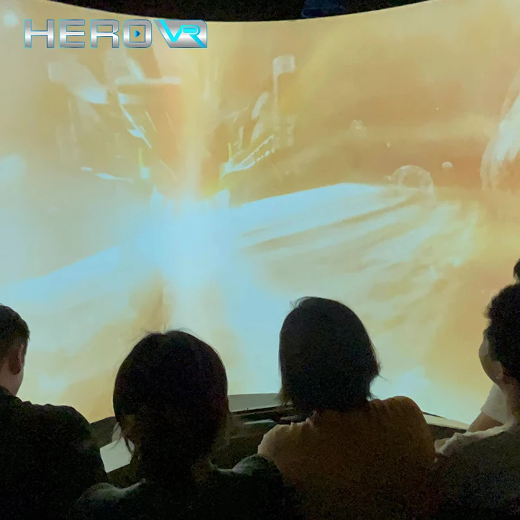 Playground Multiplayer Metaverse Theater 6dof Motion Platform Flying Track Cinema