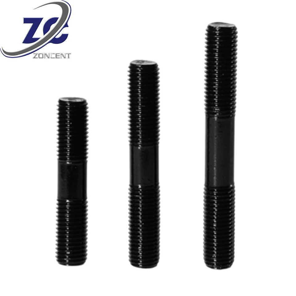 OEM Fasteners Threaded Rod M8 M10 M20 Bar Carbon Steel Galvanized Full Thread Stud Bolt DIN976 Threaded Rod