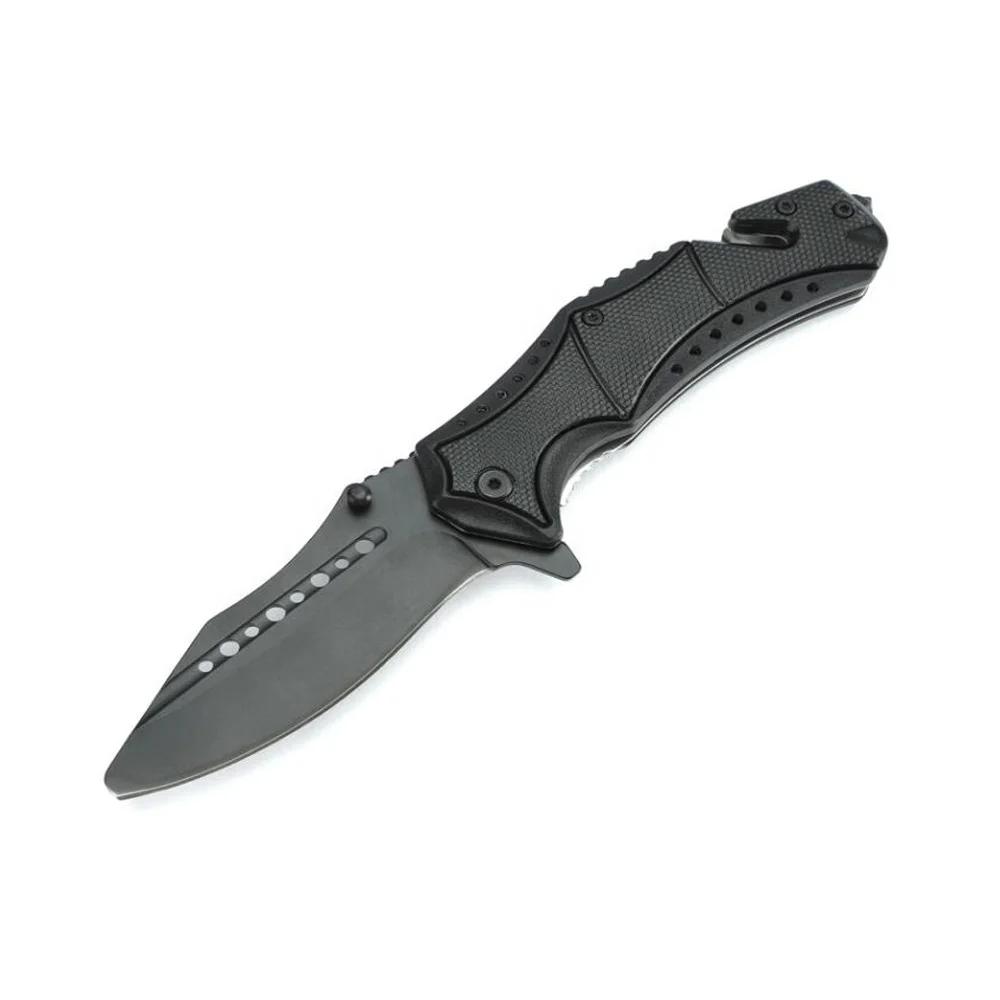 Походный складной карманный нож из нержавеющей стали с зажимом для ремня