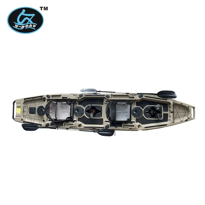 2024 U-boat Wholesale detachable foot pedal drive fishing kayak racing boat motor electric canoe for sale