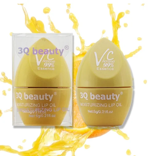 Бесплатный образец собственной этикетки увлажняющее глянцевое масло для губ фруктовый вкус розовое прозрачное масло для ухода за губами