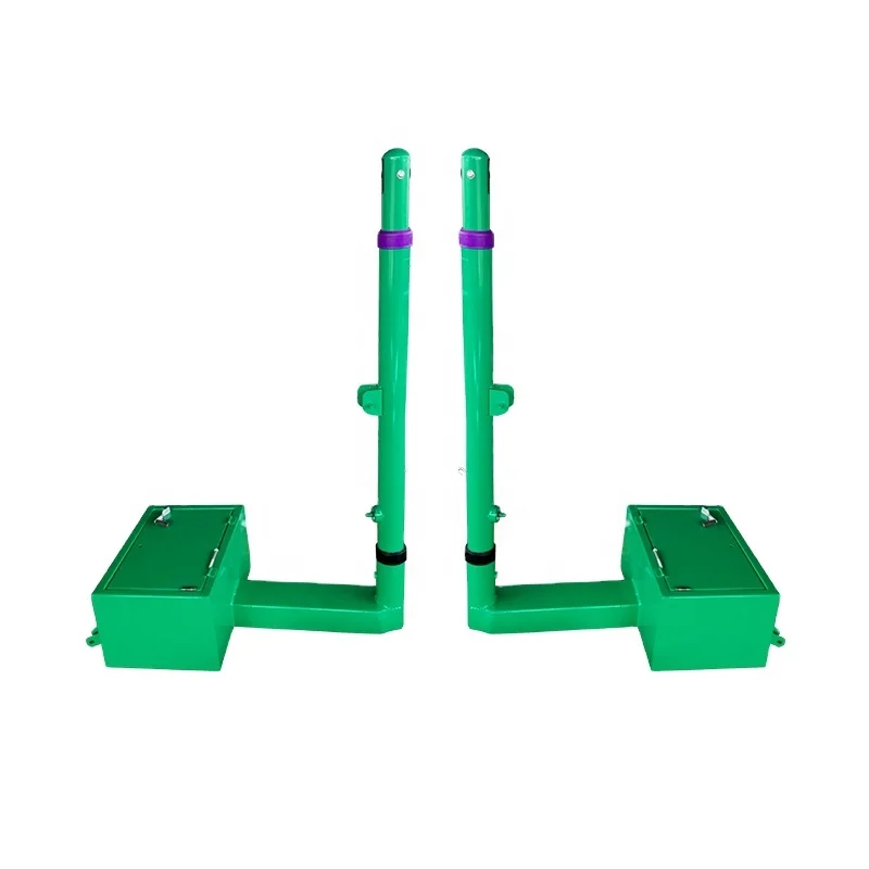 Movable adjustable portable volleyball post outdoor