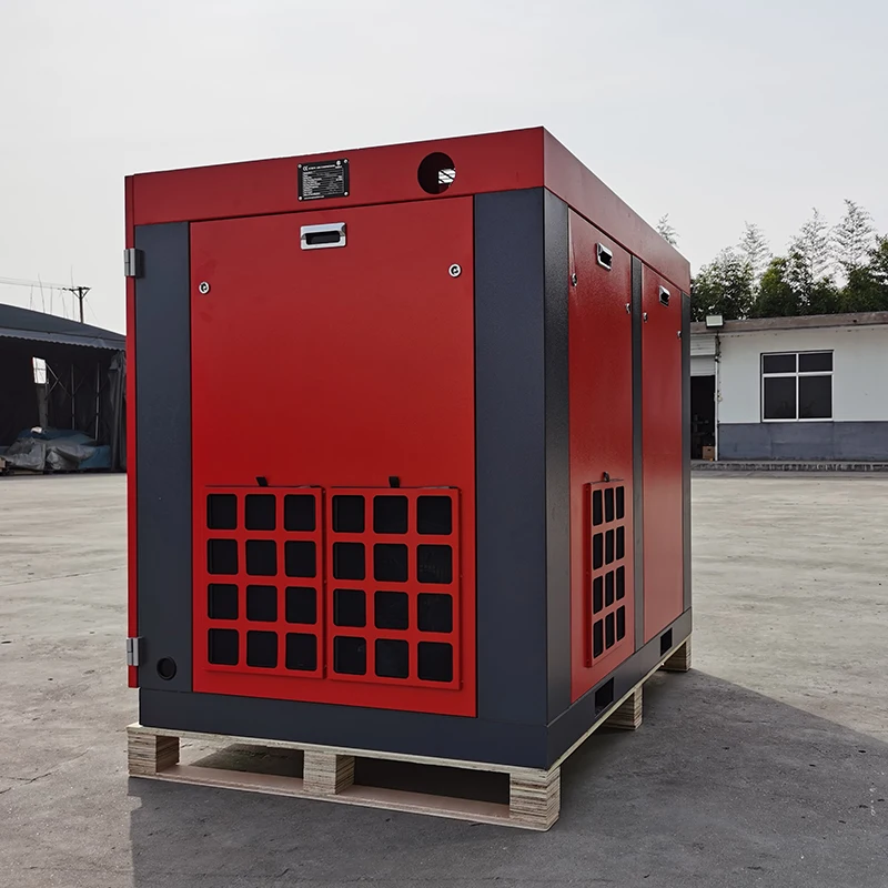 high efficiency 50hp 37kw 8 bar screw compresor air compressor for industrial usage